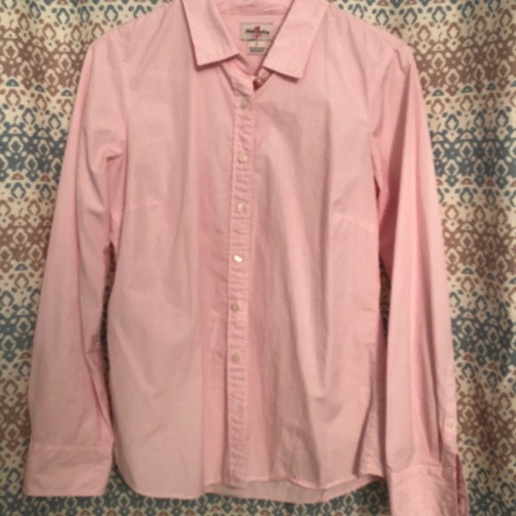 HABERDASHERY by J.crew Pink Button Down 💕😋 - Picture 3 of 5
